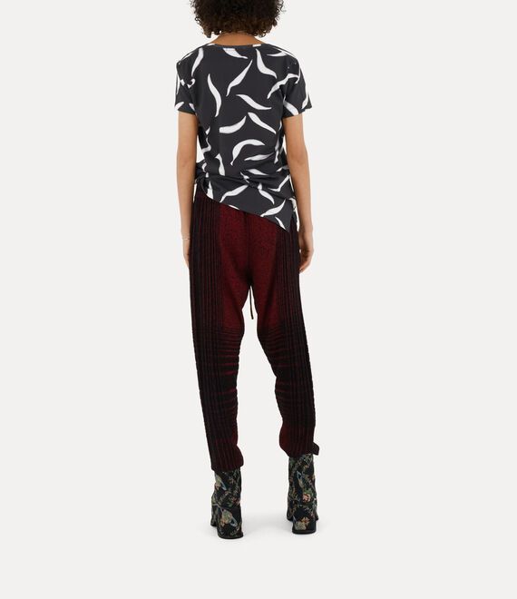 Vivienne Westwood Check Trousers in BLACK/RED